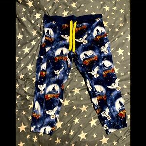 Harry Potter sleep crop joggers
